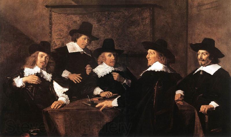 HALS, Frans Regents of the St Elizabeth Hospital of Haarlem Spain oil painting art